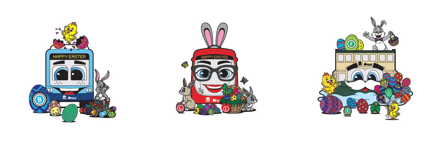 Easter with Newcastle Transport