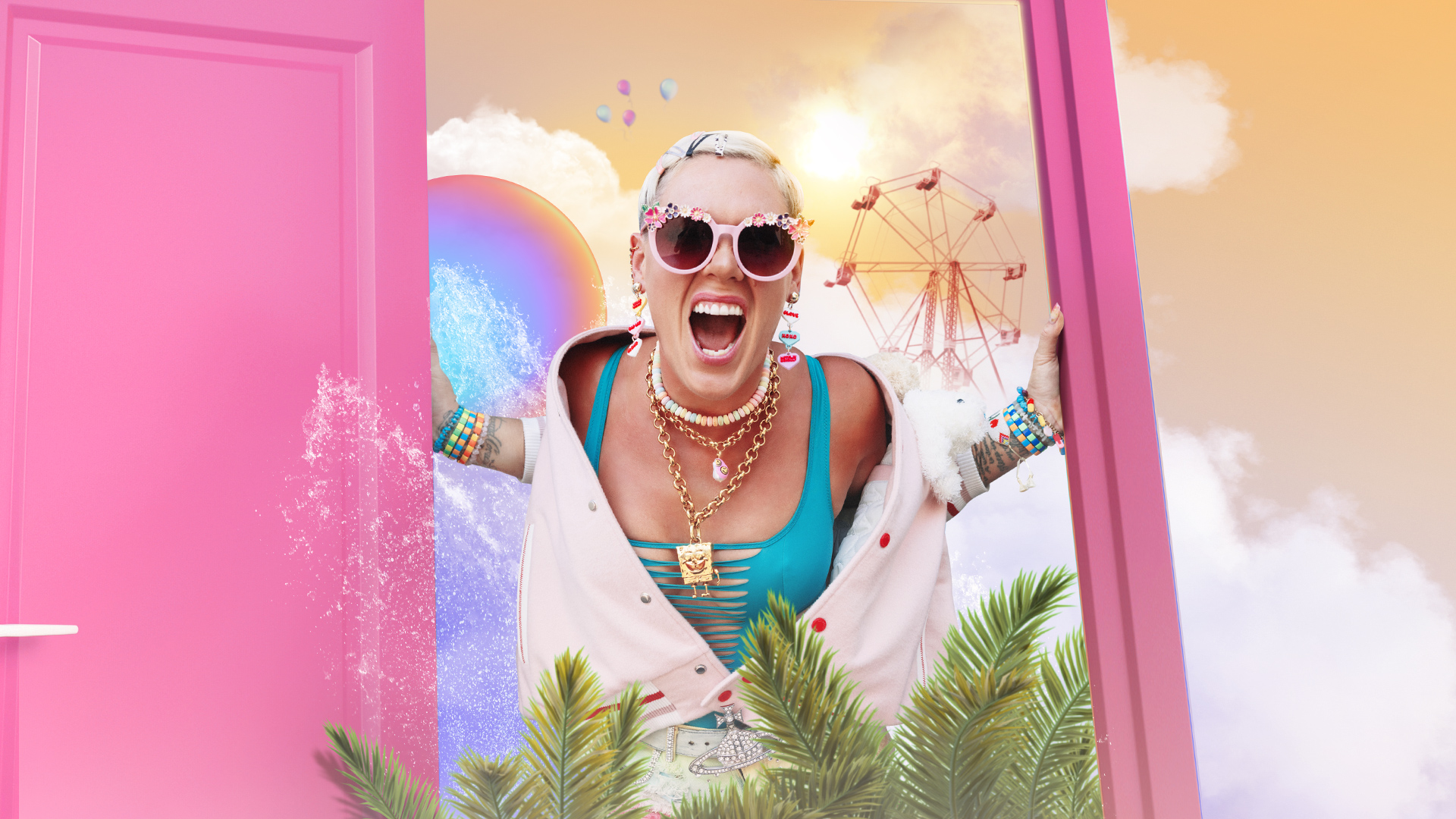 Getting to the P!NK concert