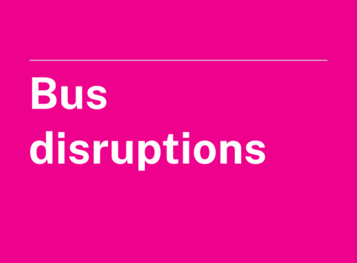 Bus Disruptions Friday 12 December – 24 Hours