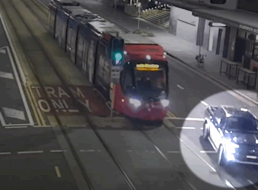 Pay attention around Newcastle Light Rail