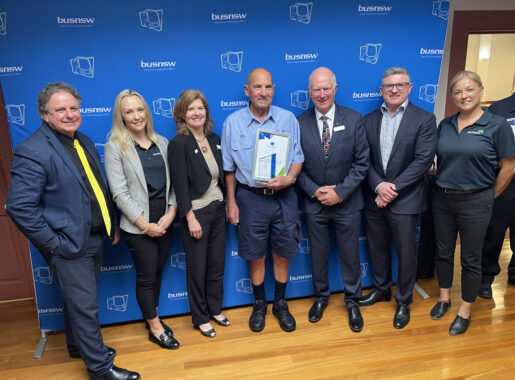 Trevor wins NSW Bus Driver of the Year